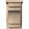 Ekena Millwork Mediterranean Rough Sawn Corbel w/Backplate, Douglas Fir, 8"W x 10"D x 14"H COR08X10X14MED01RDF - alternate 3